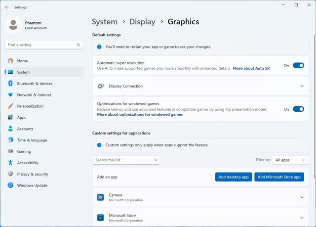 Windows 11 dostane vlastnú AI upscaling funkciu