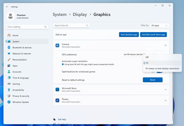 Windows 11 dostane vlastnú AI upscaling funkciu