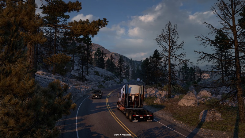 American Truck Simulator ukazuje prepracovan Kaliforniu