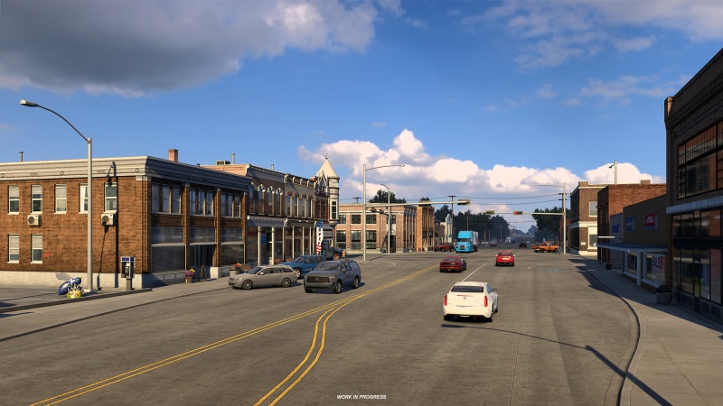 American Truck Simulator ukazuje mest Nebrasky