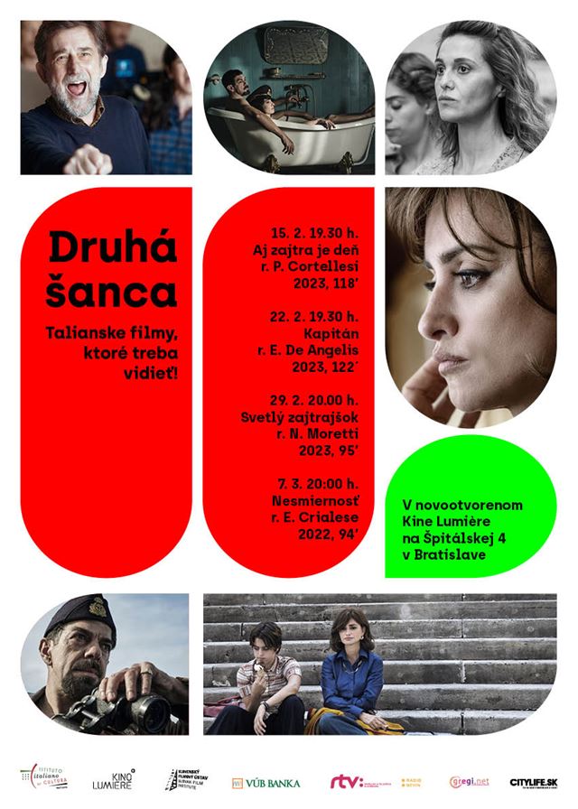 Úspešné talianske filmy dostali druhú šancu v novootvorenom Kine Lumiere