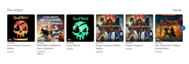 Sea of Thieves vedie predobjednávky na PS5 konzole