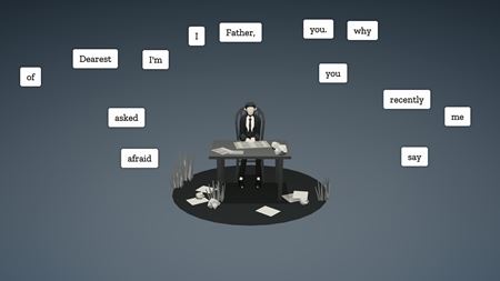 Najkafkovskejšia hra vôbec Playing Kafka má dátum vydania na mobily a Steam