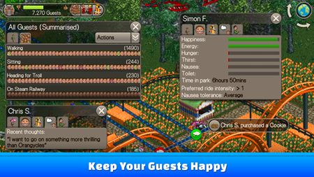 RollerCoaster Tycoon si znovu zahráte aj na Android mobiloch