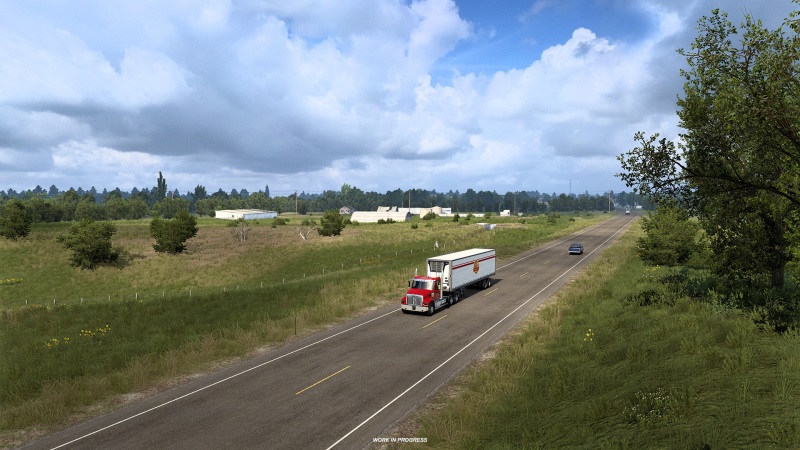 Pozrite si 20 mint z jazdenia po Nebraske v American Truck Simulator
