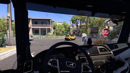 Euro Truck Simulator 2 ukazuje grécke mesto Mytilini