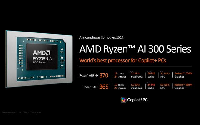 AMD predstavilo notebookové Ryzen AI procesory a Ryzen 9000 desktopové procesory