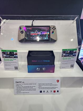 MSI Claw 8 AI+ sa ukazuje na Computexe