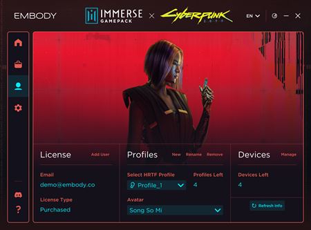Cyberpunk 2077 dostane personalizované priestorové audio
