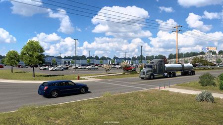 American Truck Simulator ukazuje mesto Rolla z Missouri DLC