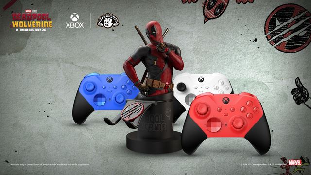 Xbox rozbehol promo s Deadpoolom, dáva do súťaže ovládač so zadkom a Xbox Series X s katanami
