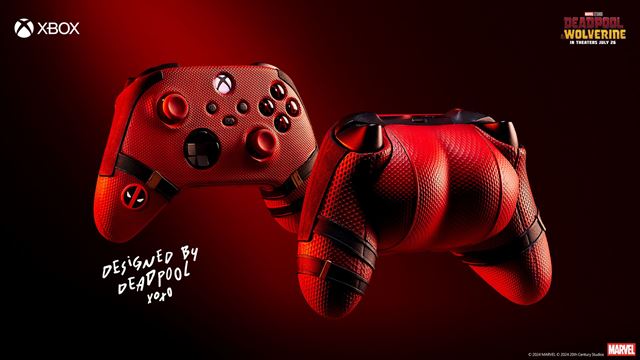 Xbox rozbehol promo s Deadpoolom, dáva do súťaže ovládač so zadkom a Xbox Series X s katanami