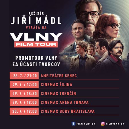 Po veľkolepom úspechu na MFF Karlove Vary mieria Vlny do slovenských miest s exkluzívnymi predpremiérami