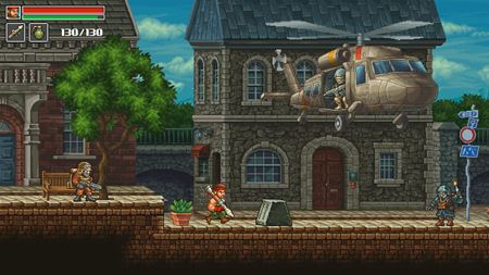 Ak máte radi retro akčné pixelované retro hry, Guns of Fury, bude presne pre vás