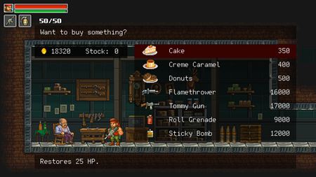 Ak máte radi retro akčné pixelované retro hry, Guns of Fury, bude presne pre vás