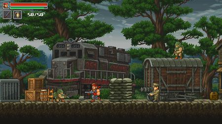 Ak máte radi retro akčné pixelované retro hry, Guns of Fury, bude presne pre vás