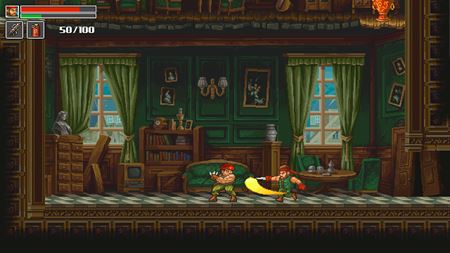 Ak máte radi retro akčné pixelované retro hry, Guns of Fury, bude presne pre vás