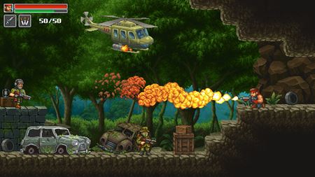 Ak máte radi retro akčné pixelované retro hry, Guns of Fury, bude presne pre vás