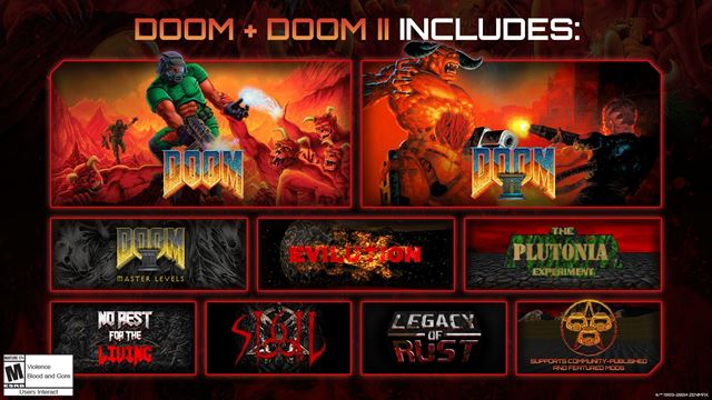 GOG a Steam už nahodili Doom+Doom II kolekciu