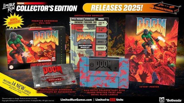 Doom na SNES dostane nové limitované vydanie