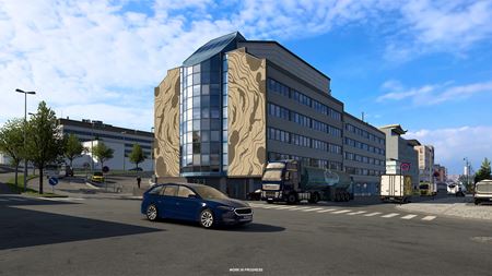 Euro Truck Simulator 2 ukazuje nórske mesto Bodø