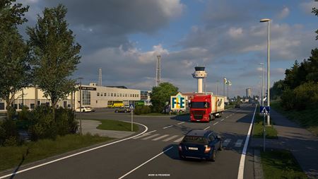 Euro Truck Simulator 2 ukazuje nórske mesto Bodø