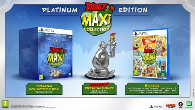 Microids oslavujú 65 rokov Asterixa kolekciou Asterix MAXI COLLECTION – PLATINUM EDITION