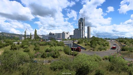 Euro Truck Simulator 2 ukazuje obrovskú cementáreň v Solúne