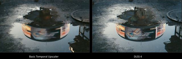 Ukážky vylepšení DLSS4 upscalingu oproti predchádzajúcej verzii