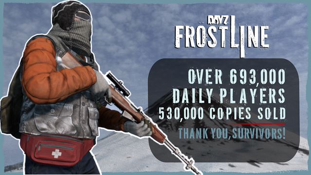 DayZ po vydaní Frostline expanzie zlomilo niekoľko rekordov