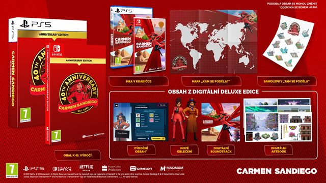 Carmen Sandiego dostane aj 40th Anniversary Edition