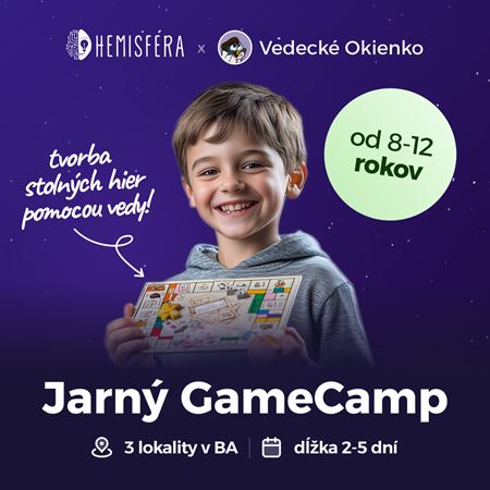GameCamp: Jarný tábor pre malých tvorcov a hráčov