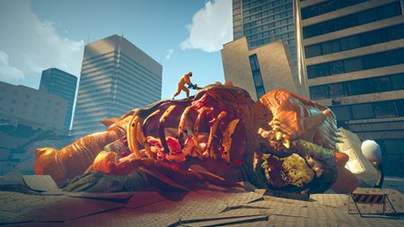 Kaiju Cleaner Simulator bude v kooperácii odstraňovať zvyšky veľkých monštier