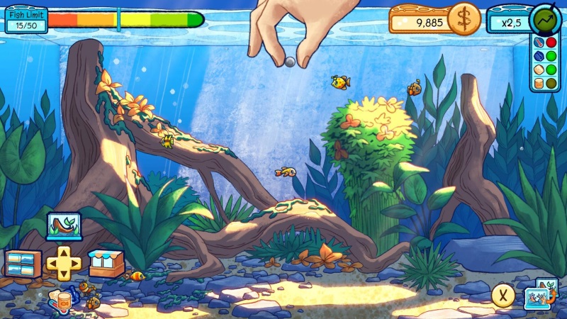 V My Cozy Aquarium si v novembri vytvoríte akvárium podľa svojich predstáv