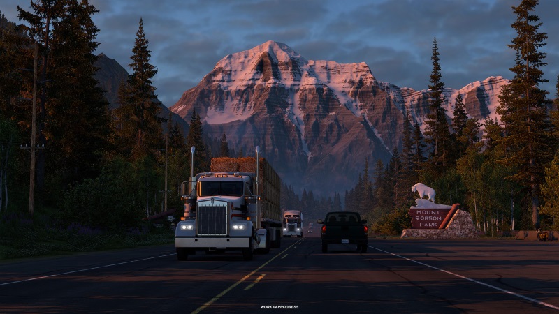 American Truck Simulator prvý raz zamieri do Kanady