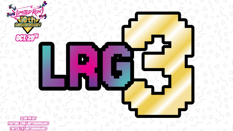 Limited Run Games dnes o 17:00 chystá veľký LRG3 livestream s Ubisoftom, Square Enix a ďalšími