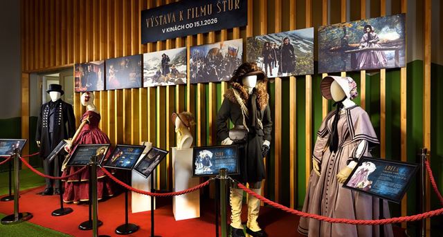 Historický veľkofilm Štúr príde do kín v januári 2026. Unikátna výstava kostýmov, fotiek a rekvizít na Hrebienku