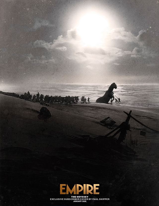 Nolan priniesol fotky zo svojho nového filmu Odyssey