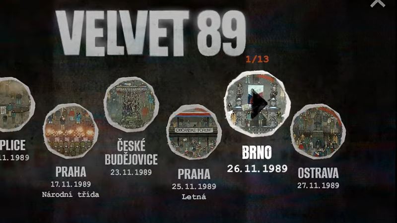 Velvet 89 rozširuje mapu o Brno a prináša nové revolučné príbehy