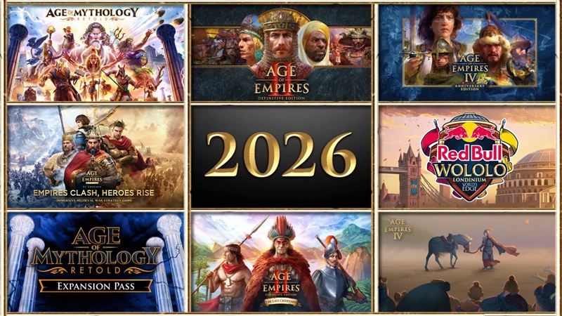 Age of Empires zhrnulo plány na celý rok 2026 a ponúklo trailer na Age of Empire mobile pre PC