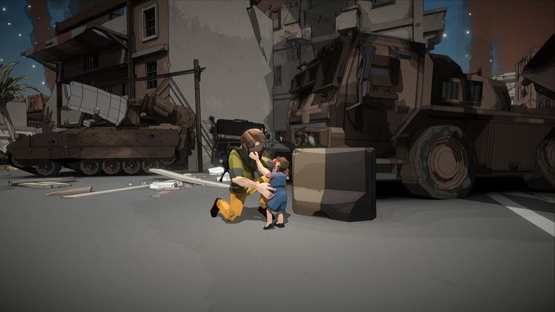 Otec a dcéra uprostred vojny - nová indie hra Fatherhood plánuje Kickstarter