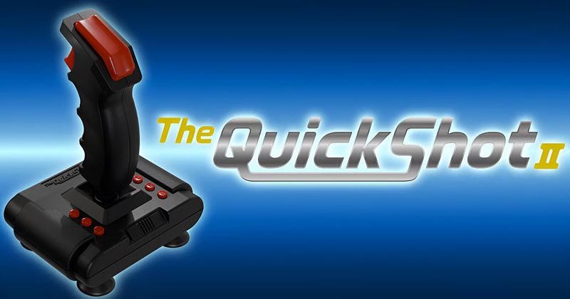 Legendárny joystick Quickshot II sa vracia v modernej verzii