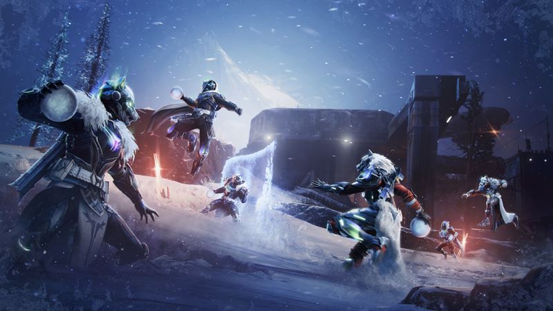 Destiny 2 víta sviatočnú sezónu novými snowball súbojmi a odmenami