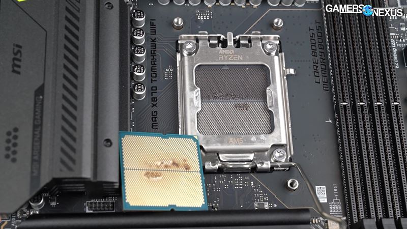 V internetovej kaviarni sa kazí jeden Ryzen 7 9800X3D každý týždeň alebo dva