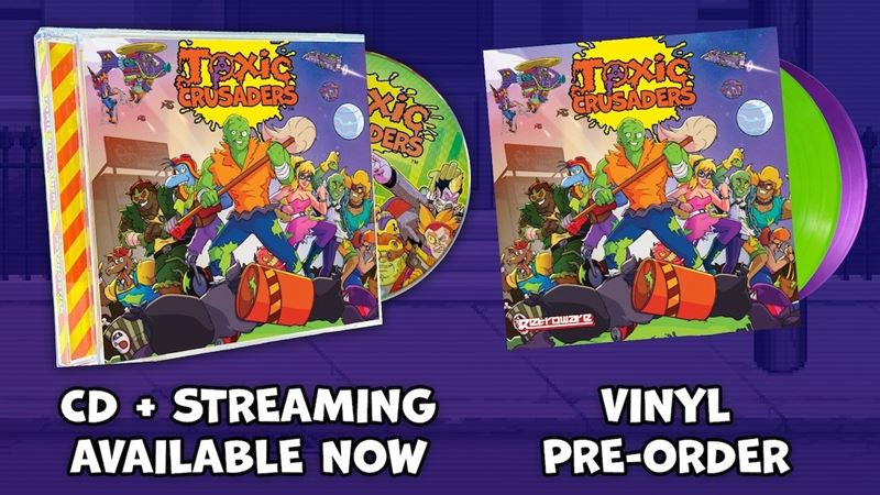 Toxic Crusaders má už aj oficiálny soundtrack – digitálne, na CD a aj vinyle