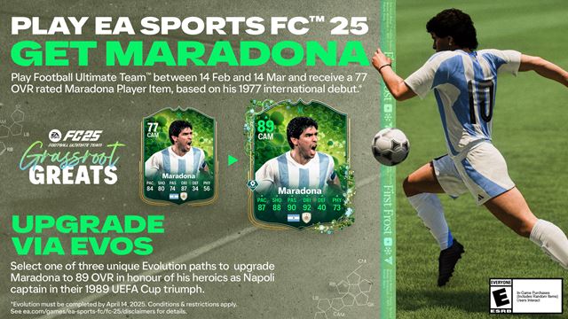 Legendárny Maradona prišiel do EA Sports FC 25