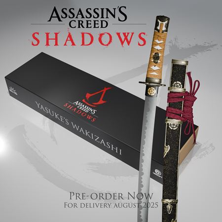 Repliky zbraní Assassin's Creed Shadows sú dostupné na predobjednávku