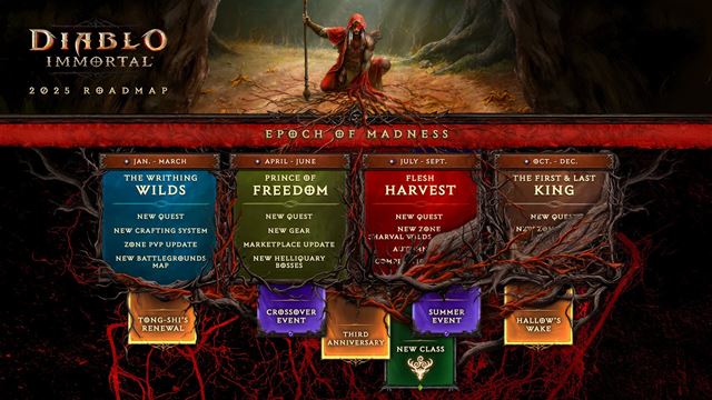 Diablo Immortal sa tento rok dočká nového classu a crossover eventu