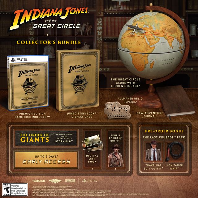 Indiana Jones and the Great Circle už má dátum vydania na PS5