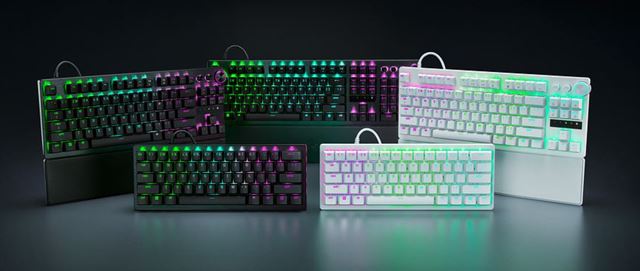 Razer predstavil bielu verziu Huntsman V3 Pro Mini klávesnice